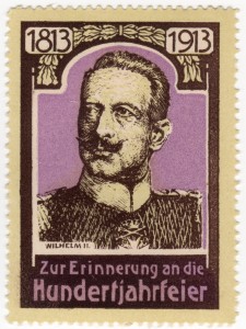 MUO-026169/12: 1813 1913 Zur Erinnerung an die Hundertjahrfeier; Wilhelm II: poštanska marka