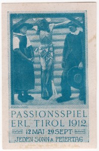 MUO-026133/05: Passionsspiel erl. Tirol 1912.: poštanska marka