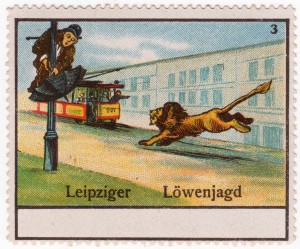 MUO-026126/03: Leipziger Löwenjagd: poštanska marka
