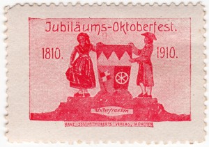 MUO-026083/14: Jubiläums - Oktoberfest 1810 - 1910 Unterfranken: poštanska marka