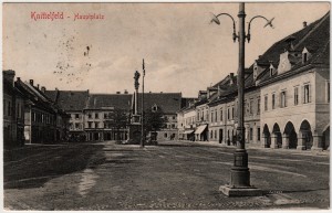 MUO-034832: Austrija - Knittelfeld; Glavni trg: razglednica