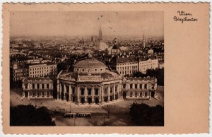 MUO-035980: Austrija - Beč; Burgtheater: razglednica