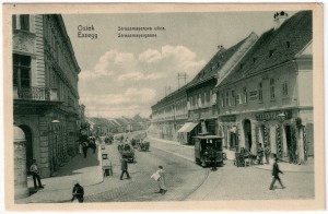 MUO-008745/1483: Osijek - Strossmayerova ulica: razglednica