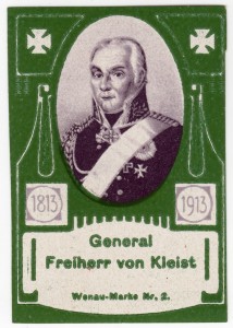 MUO-026176/06: General Freiherr von Kleist: poštanska marka