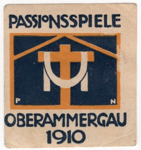 MUO-026231: Passionsspiele Oberammergau 1910.: poštanska marka