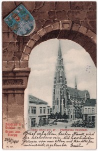 MUO-032052: Osijek - Katedrala: razglednica