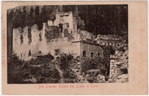 MUO-037898: Austrija - Ruševine kod Linza: razglednica
