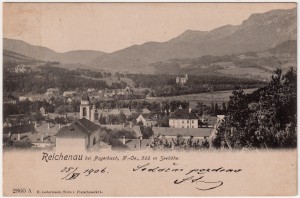 MUO-037890: Austrija - Reichenau: razglednica
