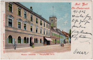 MUO-034786: Austrija - Bad Hall; Hauptplatz br.3: razglednica