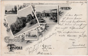 MUO-034761: Beč - Panoramske sličice Tivolija: razglednica