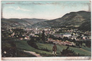 MUO-008745/572: BiH - Sarajevo - Panorama s Trebevića: razglednica