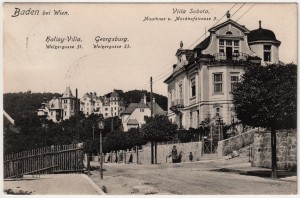 MUO-034226: Baden kod Beča - Vila Sobota: razglednica