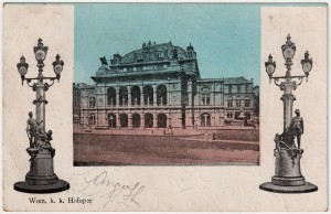 MUO-034527: Beč - Opera: razglednica
