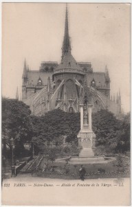 MUO-033839: Pariz - Notre Dame: razglednica