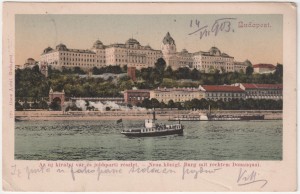 MUO-008745/864: Budimpešta - Budim s Dunava: razglednica