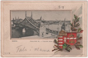 MUO-008745/803: Budimpešta - Most Franje Josipa: razglednica