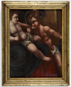MUO-016594: Isus s Sv. Ivanom Krstiteljem: slika