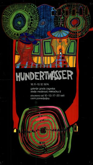 MUO-052647: Hundertwasser: plakat