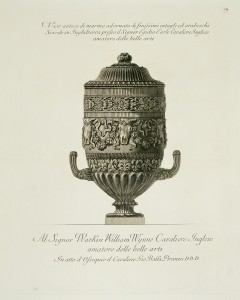 MUO-057436/29: Vaso antico di marmo adornato di finissimi intaglj ed arabeschi: grafika