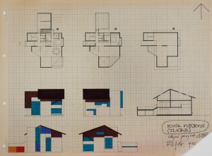 MUO-055925: Kuća Futijević, Zlatar: arhitektonski nacrt