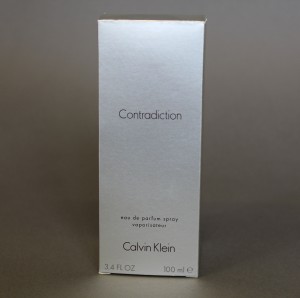 MUO-039948/02: Contradiction  Calvin Klein  eau de parfum spray: kutija za parfemsku bočicu