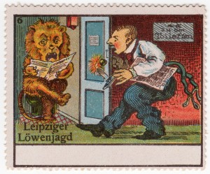 MUO-026126/06: Leipziger Löwenjagd: poštanska marka