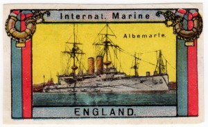 MUO-026129/03: Internat. Marine Albermarle England: poštanska marka