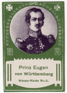 MUO-026176/16: Prinz Eugen von Würtemberg: poštanska marka