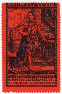 MUO-026184: Ausstellung München König Ludwig II.: poštanska marka