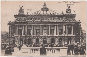 MUO-008745/1442: Paris - Garnierova opera: razglednica