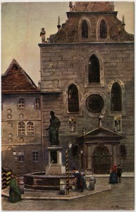 MUO-035322: Austrija - Beč; Franjevačka crkva: razglednica