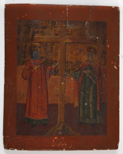 MUO-004237: Car Konstantin i carica Jelena: ikona