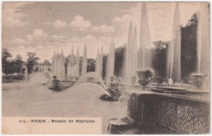 MUO-016118/A/37: Paris  - Neptunova fontana: razglednica