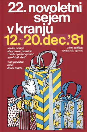 MUO-052266: 22. novoletni sejem v Kranju: plakat
