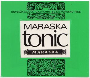 MUO-054270: Tonic Maraska: predložak : etiketa