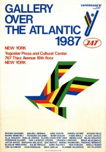 MUO-052470: GALLERY OVER THE ATLANTIC 1987: plakat