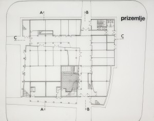 MUO-057458/03: Poslovno-kulturni centar u naselju Gajnice, Zagreb: arhitektonski nacrt