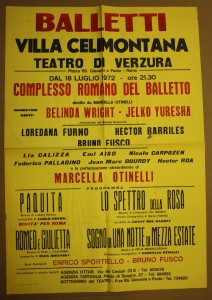 MUO-057184: Balletti Villa Celimontana: plakat