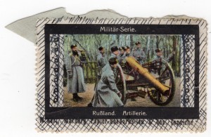 MUO-026225: Militär-Serie. Russland. Artillerie.: poštanska marka