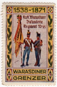 MUO-026241/02: 1538-1871 Warasdiner Grenzer: poštanska marka