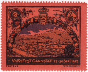 MUO-026121/01: Volksfest Cannstatt: poštanska marka