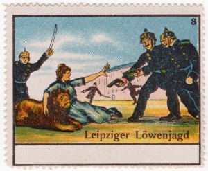 MUO-026126/08: Leipziger Löwenjagd: poštanska marka