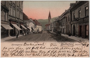 MUO-034835: Austrija - Knittelfeld; Herrengasse: razglednica