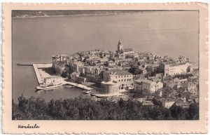 MUO-033036: Korčula - Panorama: razglednica