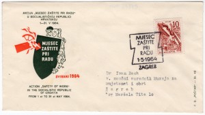 MUO-023579: akcija 'Mjesec zaštite pri radu': poštanska omotnica