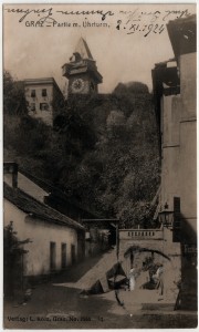 MUO-036042: Austrija - Graz; Toranj sa satom: razglednica