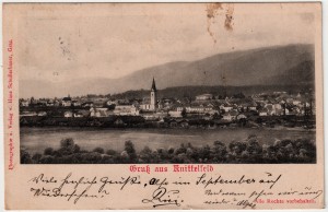 MUO-034826: Austrija - Knittelfeld; Panorama: razglednica