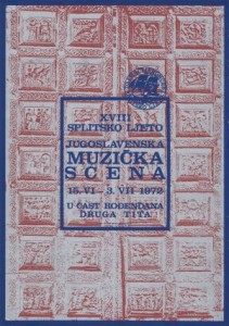 MUO-027157: XVIII splitsko ljeto 1972: plakat