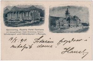 MUO-034820: Austrija - Semmering; Sličice: razglednica
