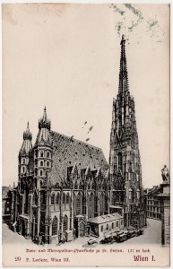 MUO-008745/301: Beč - Katedrala Sv. Stjepana: razglednica